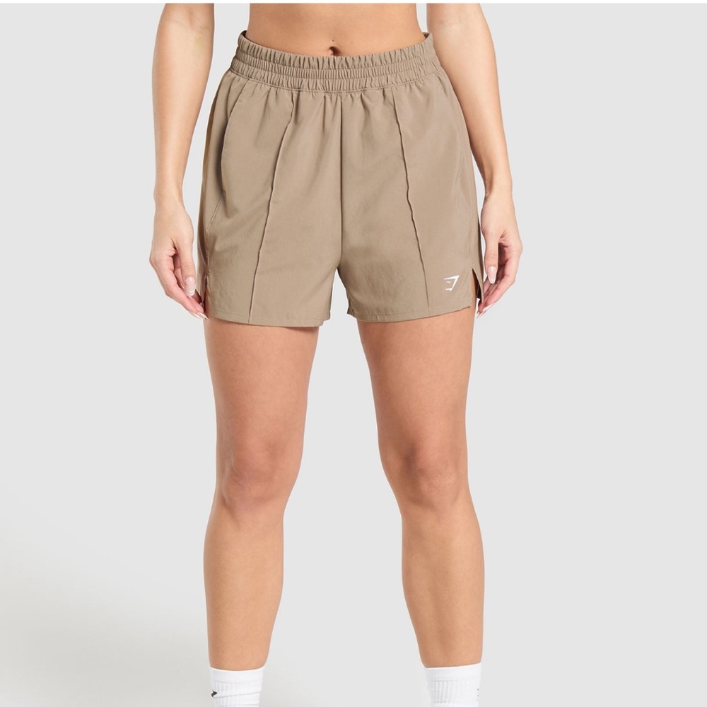 Gymshark pintuck shorts